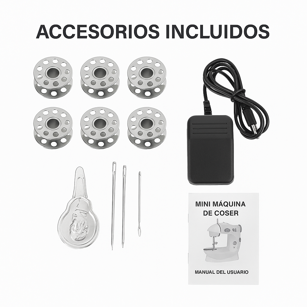 ¡Cose en Segundos, Sin Esfuerzo y Desde Cualquier Lugar!